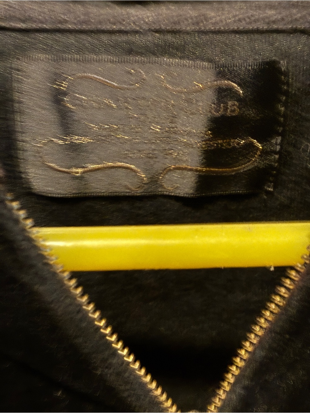 Charter Club Black Velour Zip Front Jacket - Picture 3 of 3